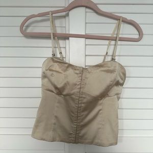Satin Corset Top